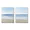 Stupell Industries Coastal Seafoam Beach Waves Soft Tide Landscape Canvas Wall Art